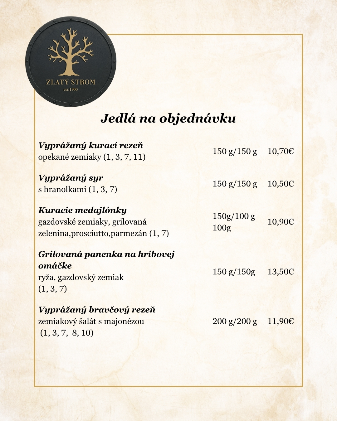 Jedlá na objednávku 1